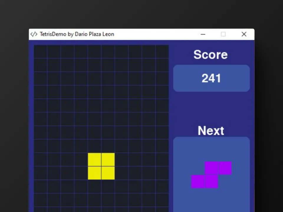 Tetris Demo